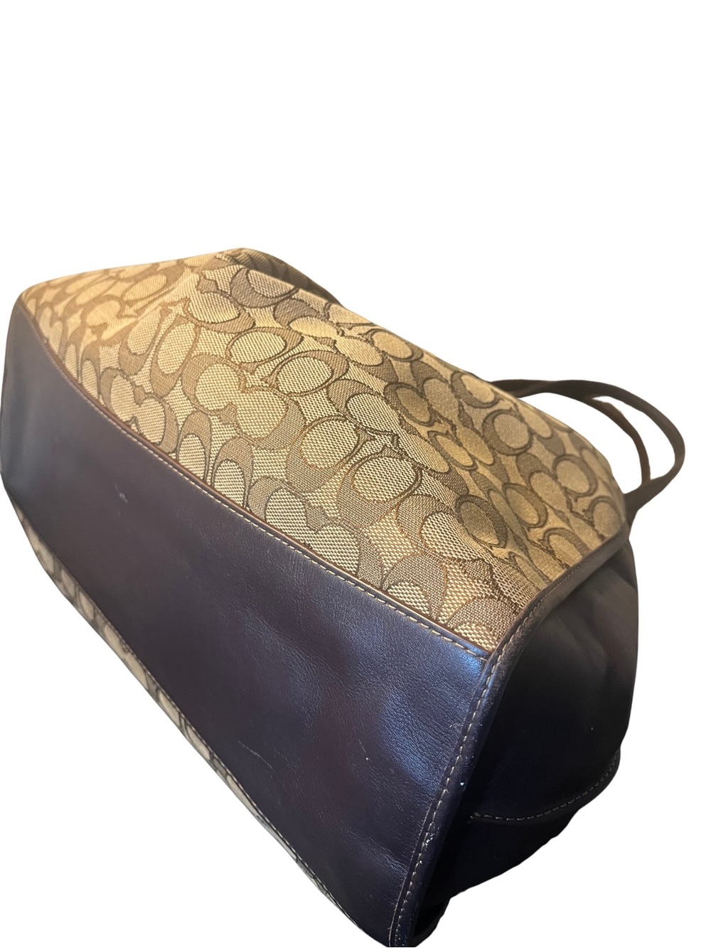 Coach Madison Carlyle Signature Canvas Shoulder Bag - Picture 8 of 16